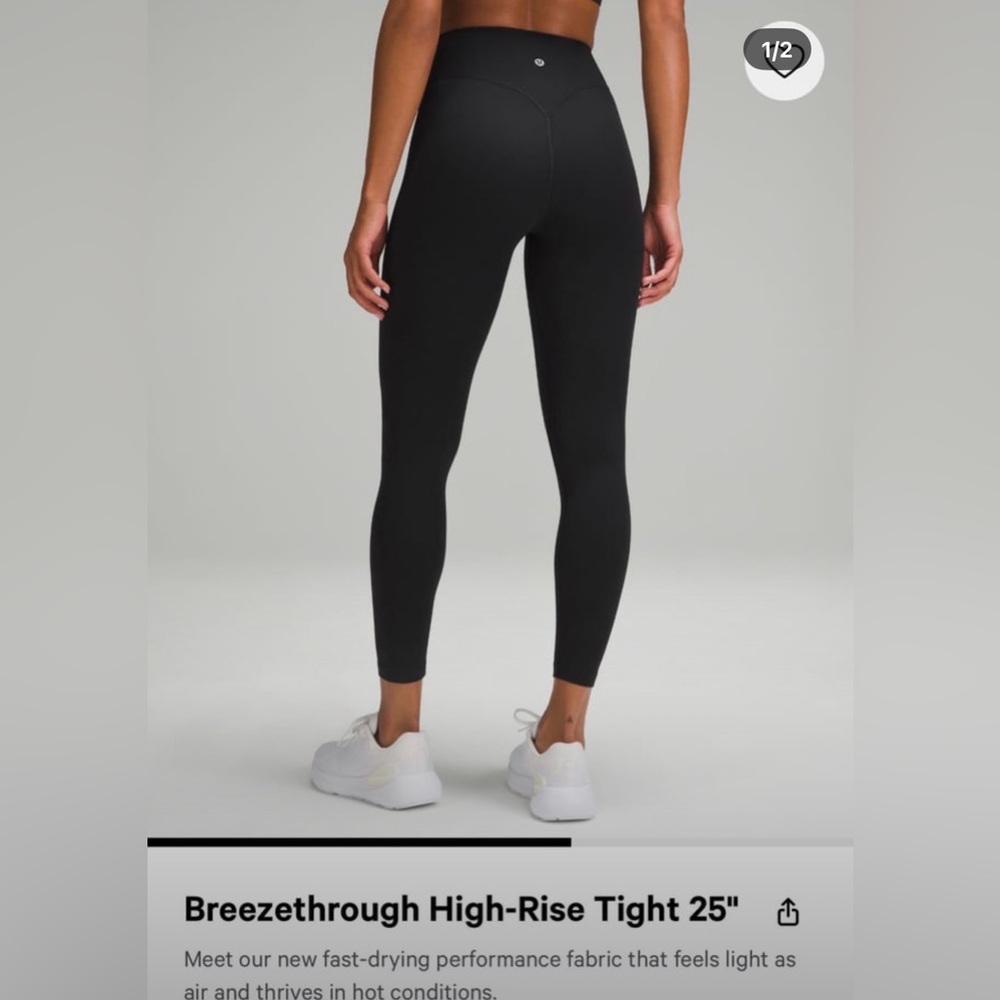 Lululemon Breezethrough Leggings